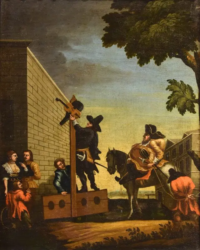 Hudibras Triomphante (dal poema di Samuel Butler), William Hogarth (Londra 1697 – 1764) Scuola di