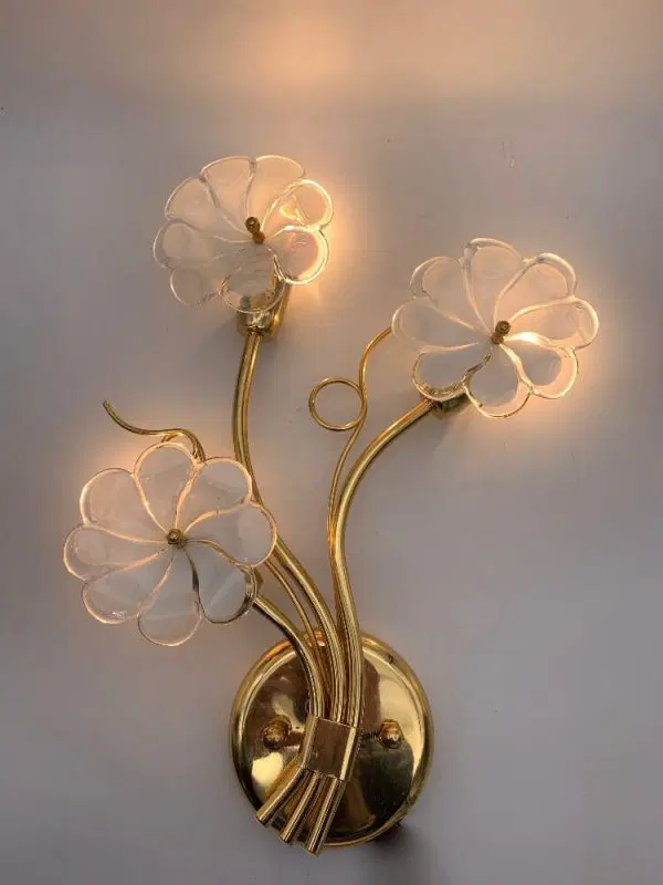 Lampada da parete, applique vetri di Murano - immagine 2