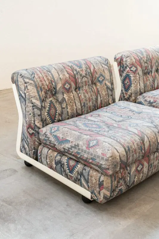 Amanta Lounge Chairs di Mario Bellini per B&B Italia / C&B Italia, anni 1970, Set di 2 - immagine 3