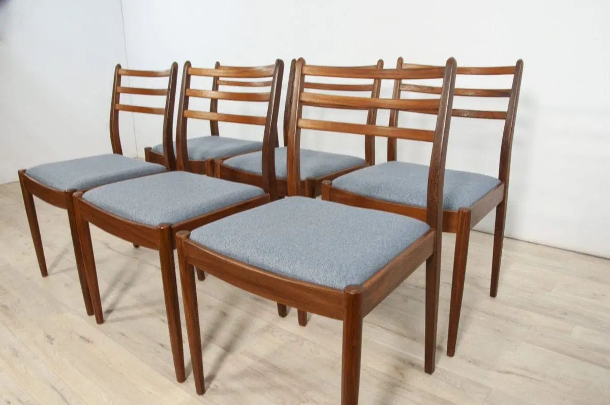 Vintage Dining Chairs by Victor Wilkins for G-Plan, 1960s, Set of 6 - immagine 3