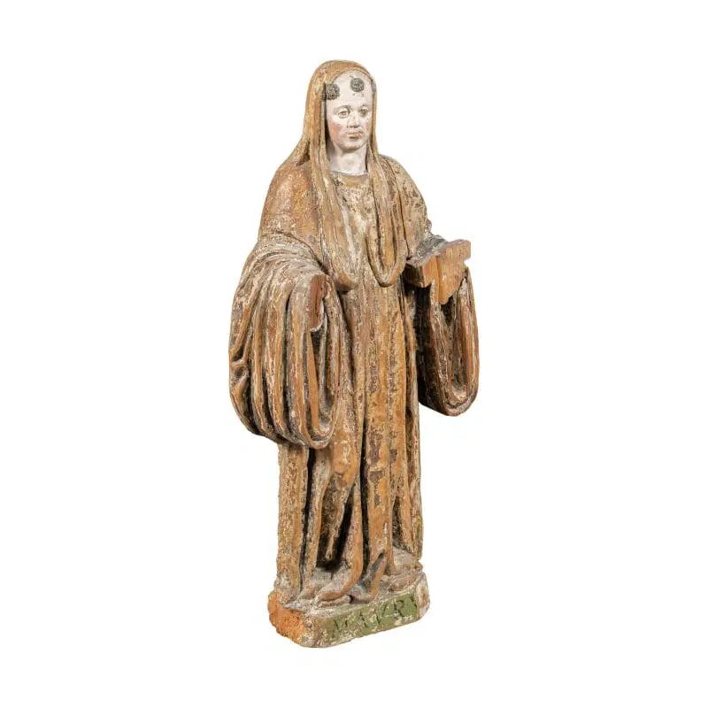 Scultura in legno intagliato – San Mauro. Italia, XVI secolo. - immagine 2